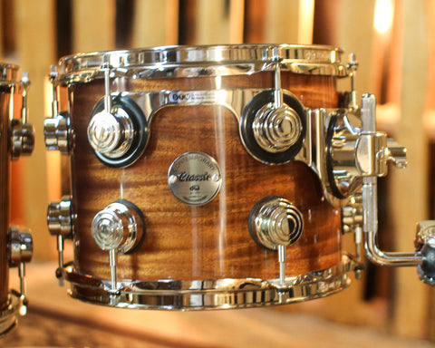 DW Collector's Contemporary Classics Natural Lacquer Drum Set - 22,10,12,14,16,14sn - SO#1432858
