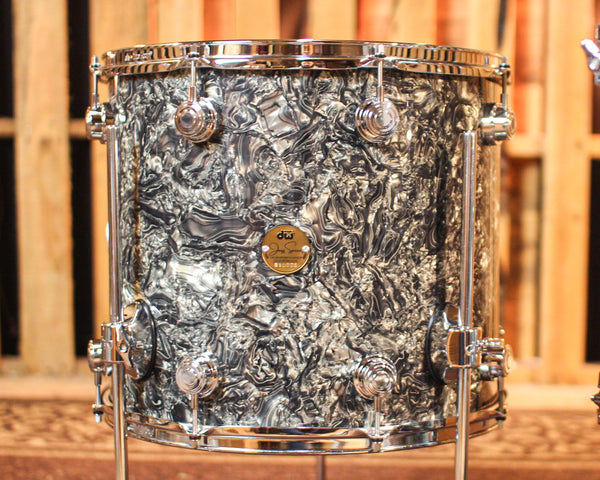 DW Collector's Jazz Maple Gum Silver Abalone Drum Set - 22,10,12,16 - SO#1341029