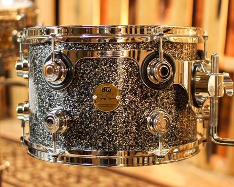 DW Collector's Jazz Maple Gum Black Galaxy Drum Set - 18,12,14,14sn - SO#1393931