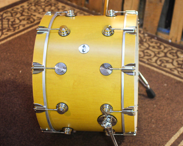 DW Collector's Maple 333 Amber Satin Oil Concert Tom Drum Set - 22,12,13,14,15,16,18 - SO#1439025