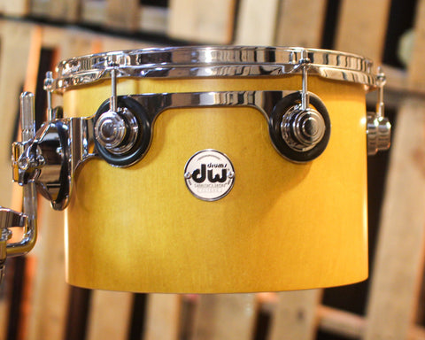 DW Collector's Maple 333 Amber Satin Oil Concert Tom Drum Set - 22,12,13,14,15,16,18 - SO#1439025