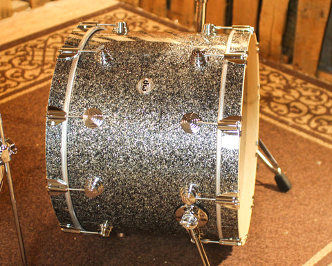 DW Collector's Maple 333 Black Galaxy Drum Set - 22,10,12,14,16 - SO#1428278