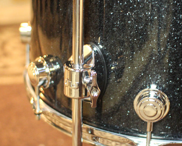 DW Collector's Maple 333 Black Ice Drum Set - 22,10,12,14,16 - SO#1452309