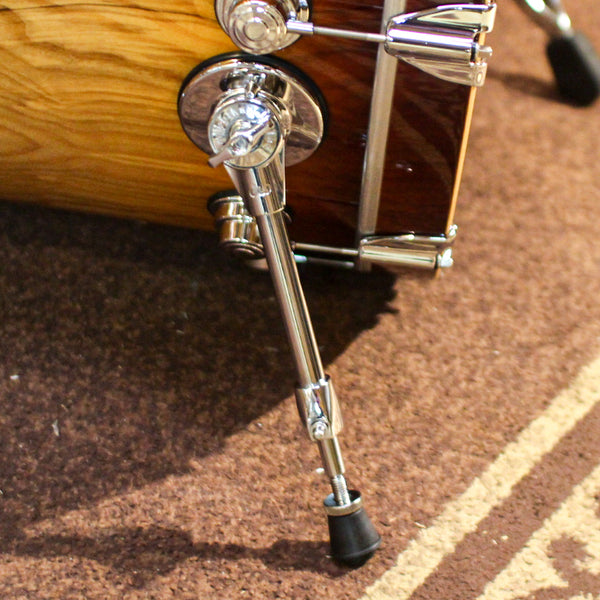 DW Collector's Maple 333 Burnt Toast Burst over Vertical Olive Ash Drum Set - 22,10,12,14,16 - SO#1362406