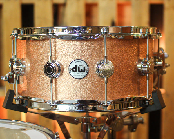 DW Collector's Maple 333 Real Copper Sparkle Drum Set - 22,13,16,14sn - SO#1435612