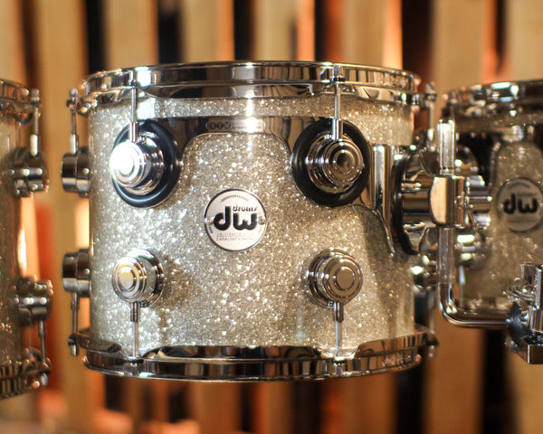 DW Collector's Maple Mahogany Broken Glass Drum Set - 22,8,10,12,14,16,14 - SO#1438707