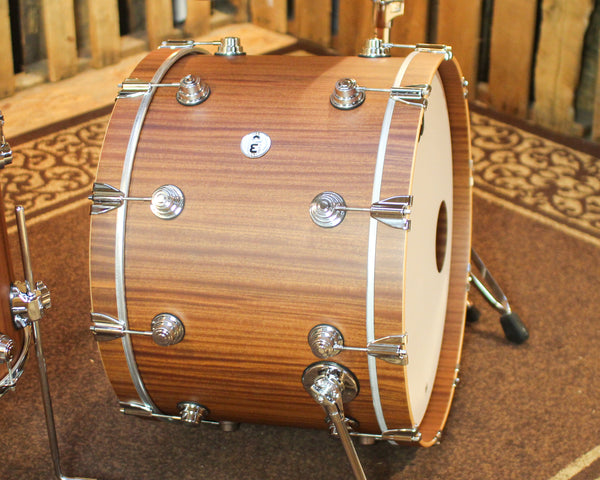 DW Collector's Maple Mahogany Natural Hard Satin Drum Set - 24,13,16 - SO#1326687