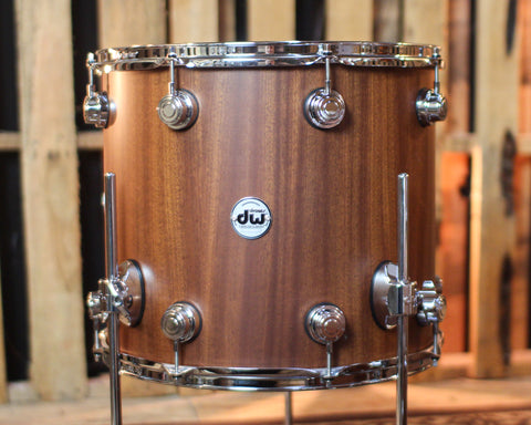 DW Collector's Maple Mahogany Natural Hard Satin Drum Set - 22,22,8,10,12,16 - SO#1326687