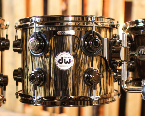 DW Collector's Maple Mahogany Royal Ebony Drum Set - 22,8,10,12,14,16 - SO#1388752