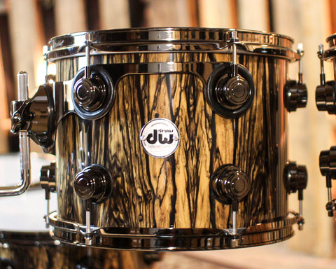 DW Collector's Maple Mahogany Royal Ebony Drum Set - 22,8,10,12,14,16 - SO#1388752