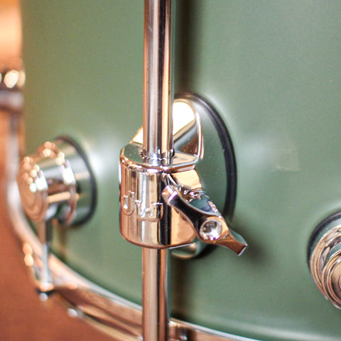 DW Collector's Maple SSC Army Green Hard Satin Drum Set - 22,10,12,16 - SO#1386428
