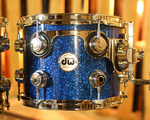 DW Collector's Maple SSC Blue Glass Drum Set - 20,10,12,14 - SO#1438336