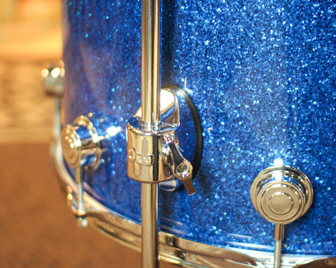 DW Collector's Maple SSC Blue Glass Drum Set - 22,10,12,16 - SO#1450662