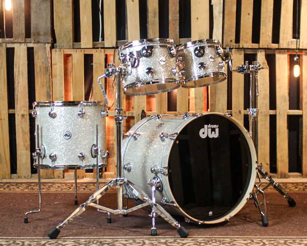 DW Collector's Maple SSC Broken Glass Drum Set - 22,10,12,16 - SO#1403841
