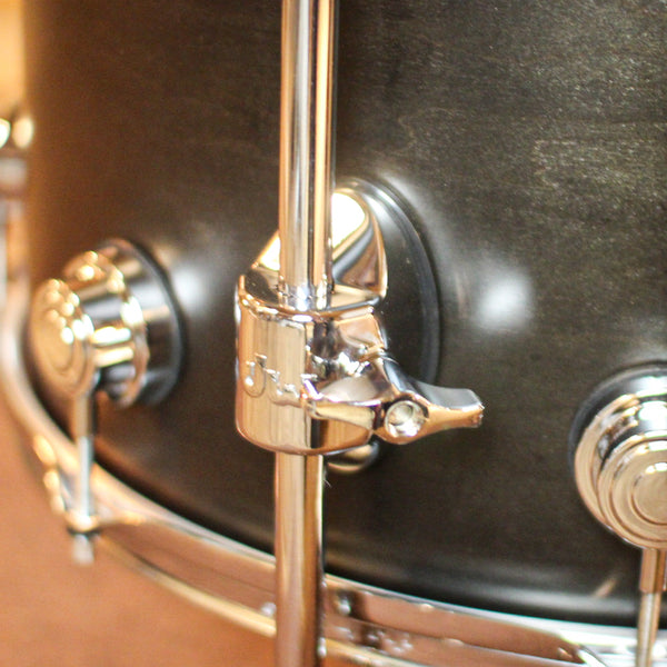 DW Collector's Maple SSC Ebony Satin Oil Drum Set - 22,10,12,16 - SO#1357438