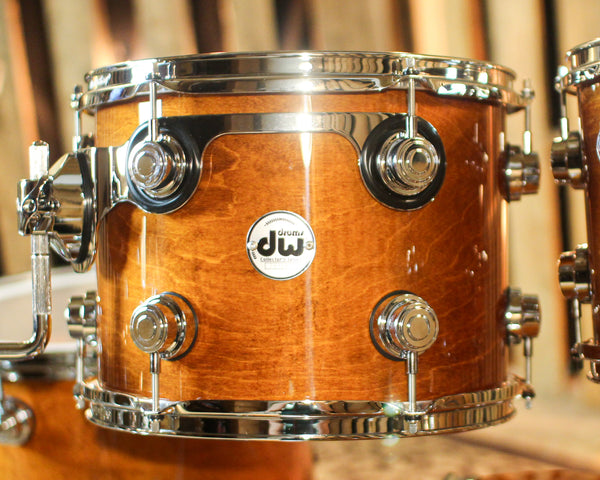 DW Collector's Maple SSC Honey Gloss Lacquer Drum Set - 22,10,12,16 - SO#1436491