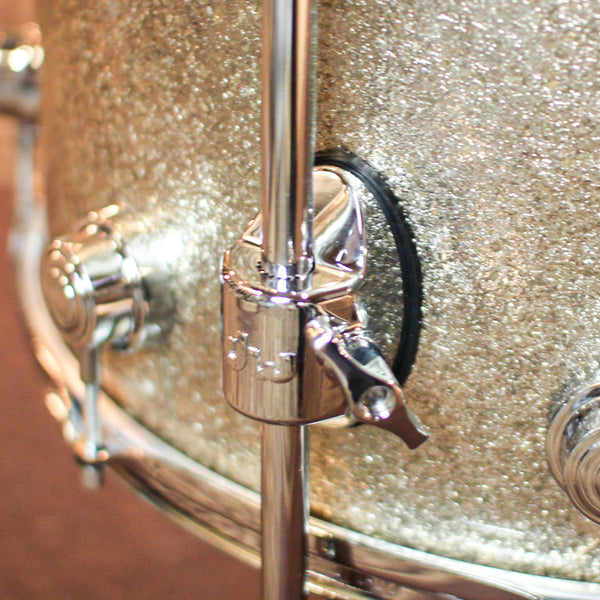 DW Collector's Maple SSC Nickel Sparkle Glass Drum Set - 22,10,12,14,16 - SO#1384268