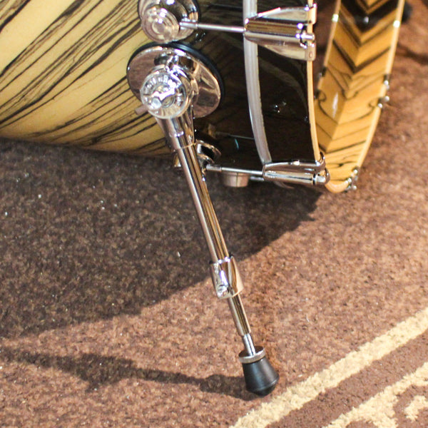 DW Collector's Maple SSC Candy Black Burst over Twisted Ivory Ebony Drum Set - 22,8,10,12,14,16 - SO#1388755