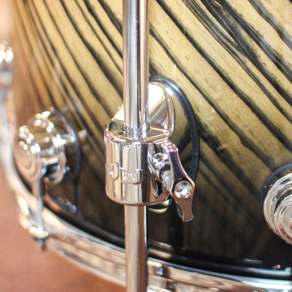 DW Collector's Maple SSC Candy Black Burst over Twisted Ivory Ebony Drum Set - 22,8,10,12,14,16 - SO#1388755