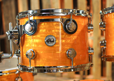 DW Collector's Maple SSC Tangerine Drum Set - 22,10,12,16 - SO#1332138