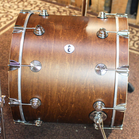 DW Collector's Maple SSC Walnut Satin Oil Drum Set - 22,10,12,16 - SO#1354057