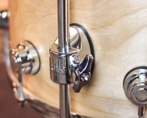 DW Collector's Pure Birch HVLT Natural Satin Oil Drum Set - 22,10,12,16 - SO#1433138