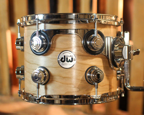 DW Collector's Cherry HVLT Natural Satin Oil Drum Set - 22,10,12,16 - SO#1433140