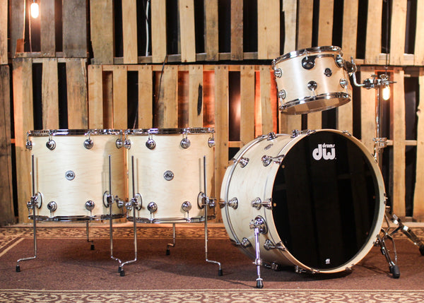 DW Collector's Santa Monica Natural Satin Oil Drum Set - 24,13,16,18 - SO#1410984