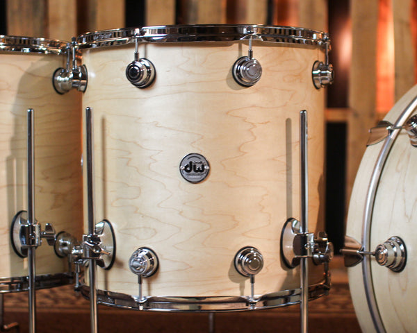 DW Collector's Santa Monica Natural Satin Oil Drum Set - 24,13,16,18 - SO#1410984