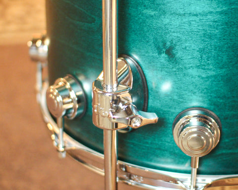 DW Collector's Santa Monica Teal Satin Oil Drum Set - 20,12,14,14sn - SO#1432853