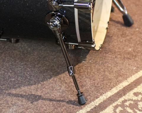 DW Collector's SonicPly Black Ice Drum Set - 22,10,12,14,16 - SO#1433129