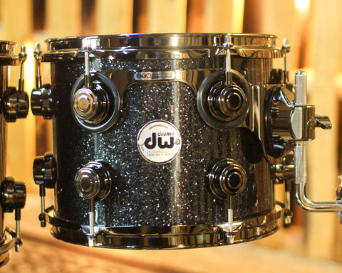 DW Collector's SonicPly Black Ice Drum Set - 22,10,12,14,16 - SO#1433129