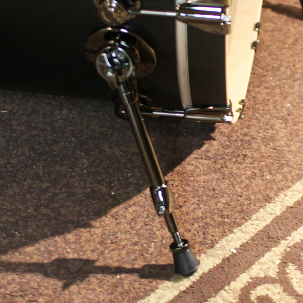 DW Collector's SonicPly Ebony Satin Oil Drum Set - 22,10,12,16,14sn - SO#1412867