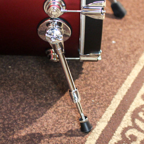 DW Collector's Maple Cherry Metallic Hard Satin Drum Set - 22,10,12,16 - SO#1373792