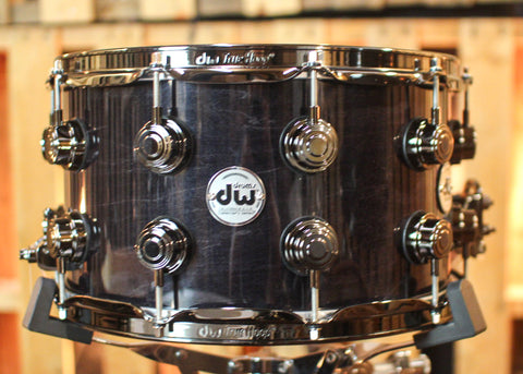 DW Collector's Standard Maple Ebony Stain Drum Set - 28,15,18,20,14sn - SO#1291945