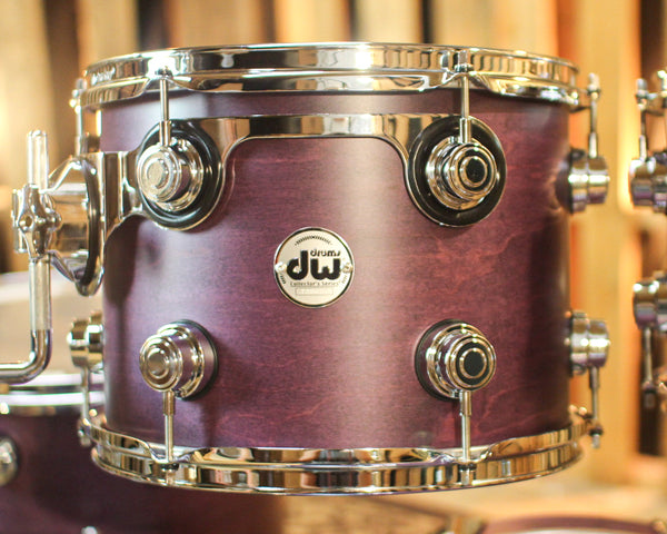 DW Collector's Standard Maple Lavender Satin Oil Drum Set - 22,10,12,16 - SO#1362005