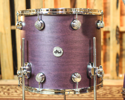 DW Collector's Standard Maple Lavender Satin Oil Drum Set - 22,10,12,16 - SO#1362005