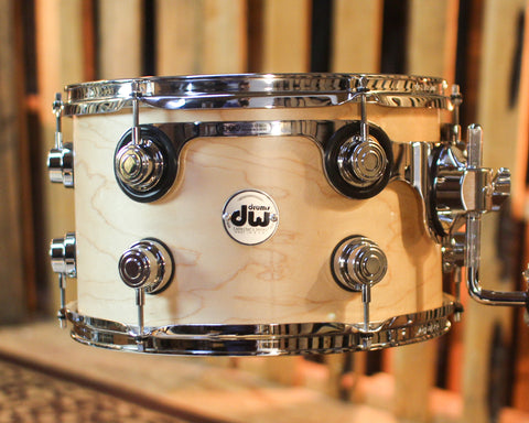 DW Collector's Standard Maple Natural Satin Oil Drum Set - 24,13,18 - SO#1444896
