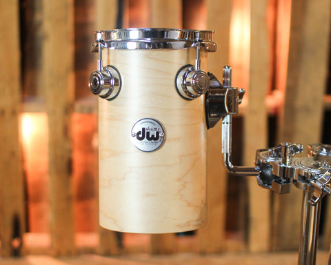 DW Collector's Standard Maple Natural Satin Oil Rata Toms - 10x6,12x6 - SO#1444896
