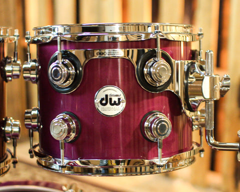 DW Collector's Standard Maple Ultraviolet Purple Lacquer Drum Set - 22,10,12,14,14sn - SO#1395985