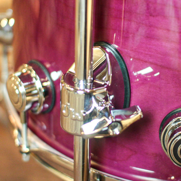 DW Collector's Standard Maple Ultraviolet Purple Lacquer Drum Set - 22,10,12,14,14sn - SO#1395985