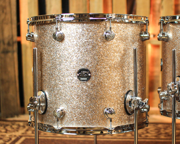 DW Performance Bermuda Sparkle 6pc Drum Set - 18x22,7x8,8x10,9x12,12x14,14x16