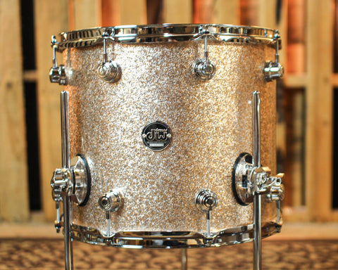 DW Performance Bermuda Sparkle Fusion Drum Set - 16x20, 8x10, 9x12, 12x14