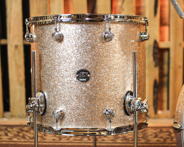 DW Performance Bermuda Sparkle Stage Drum Set - 18x22, 8x10, 9x12, 14x16