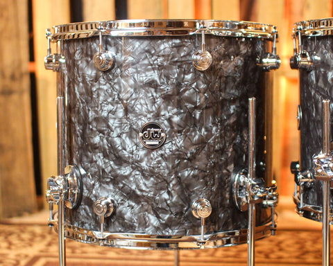 DW Performance Black Diamond 5pc Drum Set - 18x22, 8x10, 9x12, 12x14, 14x16