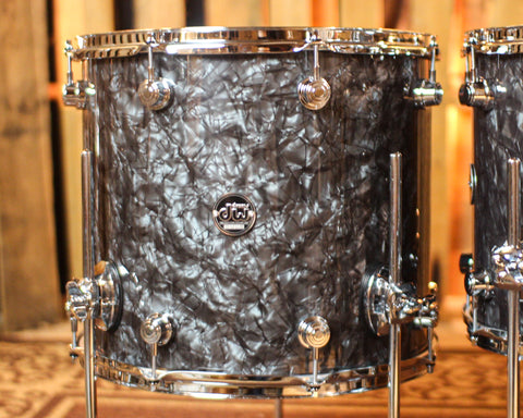 DW Performance Black Diamond 6pc Drum Set - 18x22, 7x8, 8x10, 9x12, 12x14, 14x16