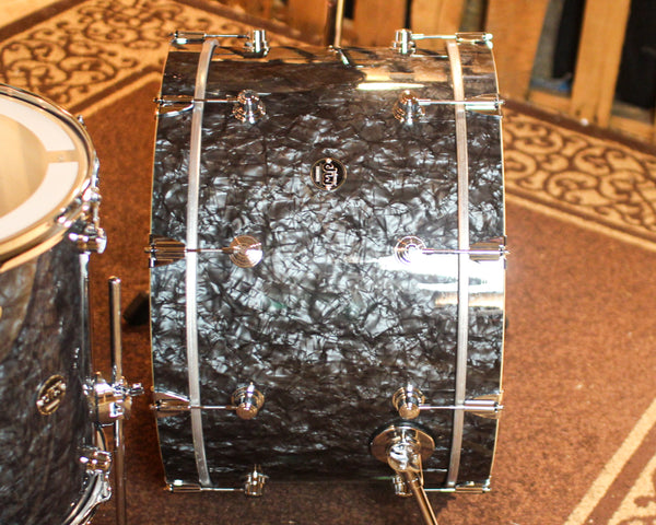 DW Performance Black Diamond Rock Drum Set - 14x24, 9x13, 16x16