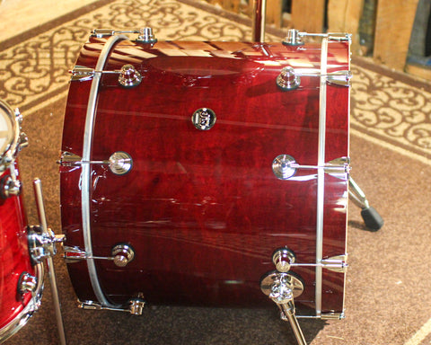 DW Performance Cherry Stain 5pc Drum Set - 18x22, 8x10, 9x12, 12x14,14x16