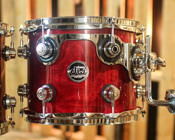 DW Performance Cherry Stain 5pc Drum Set - 18x22, 8x10, 9x12, 12x14,14x16