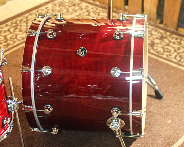 DW Performance Cherry Stain 6pc Drum Set - 18x22,7x8,8x10,9x12,12x14,14x16